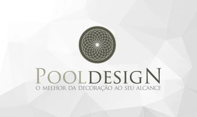 Marca da Pool Design com o mote O melhor da decoração ao seu alcance