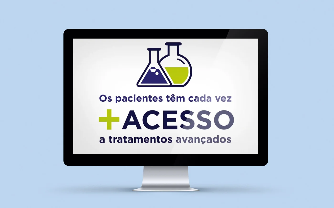 Régua de comunicação do programa da Sanofi